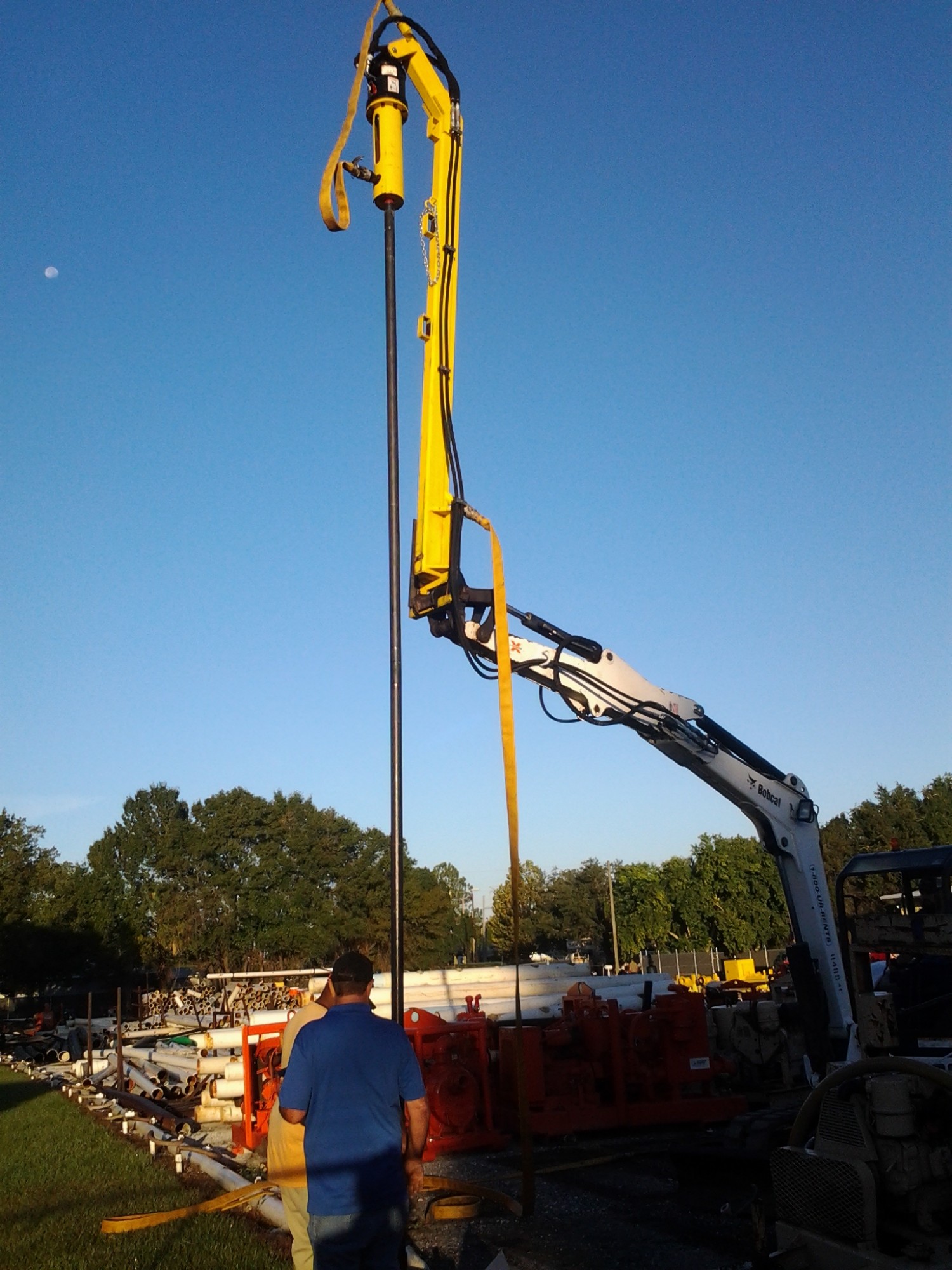 Dewatering Contractor Installations Florida PPSI Portable Drill Rig
